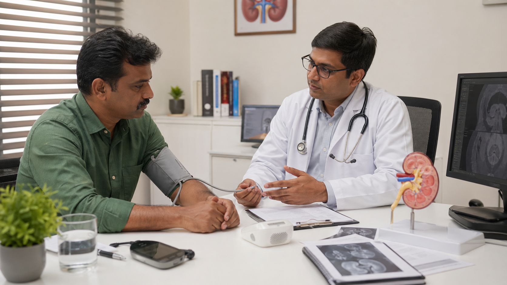 High blood pressure kidney doctor in India
