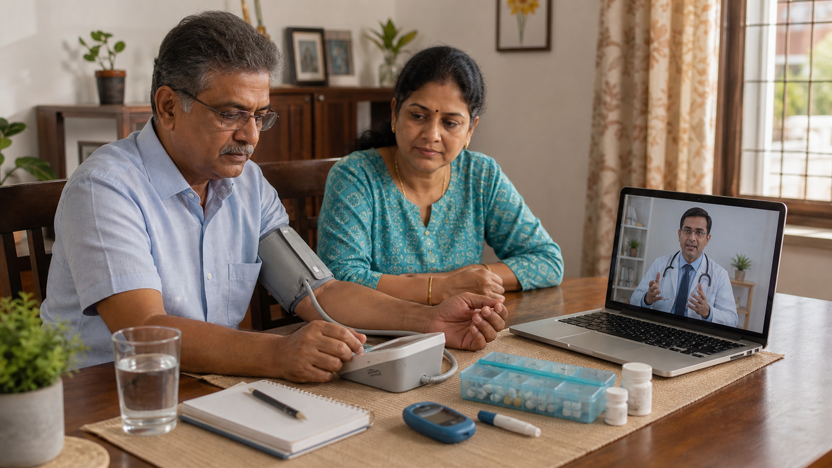 Diabetes and Blood Pressure Follow-Up in Salem