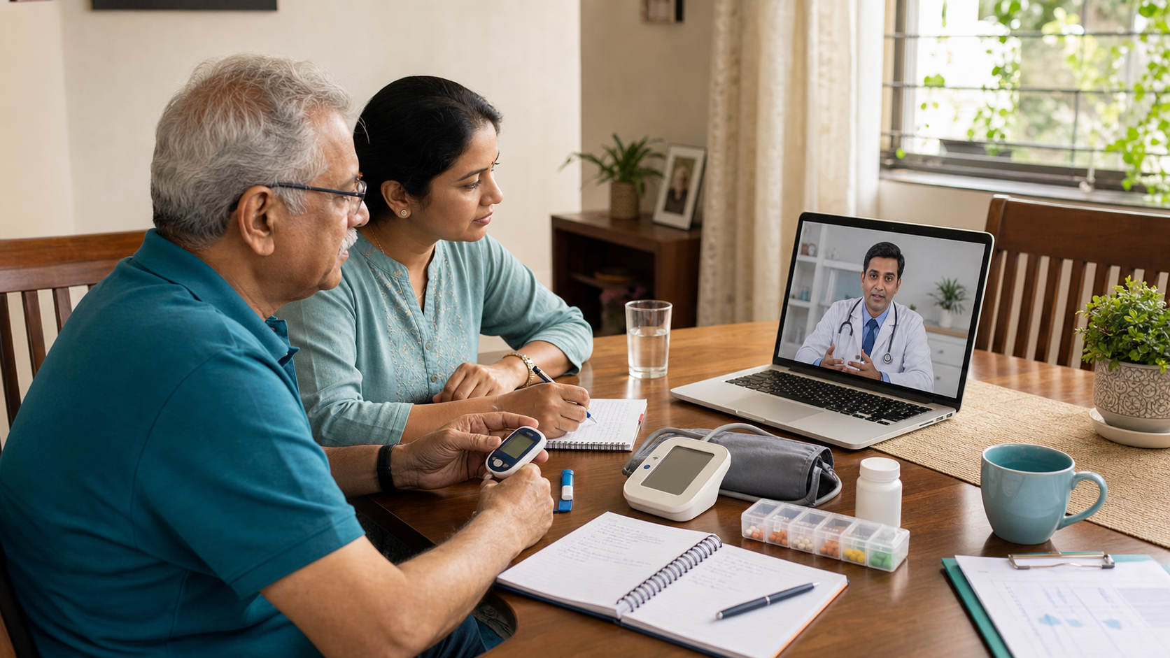 Diabetes and Heart Follow-Up Consultation in Coimbatore