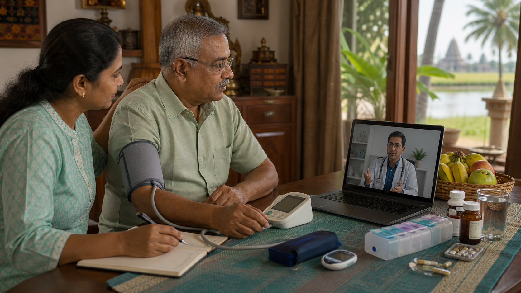 Diabetes and Heart Follow-Up Consultation in Thanjavur