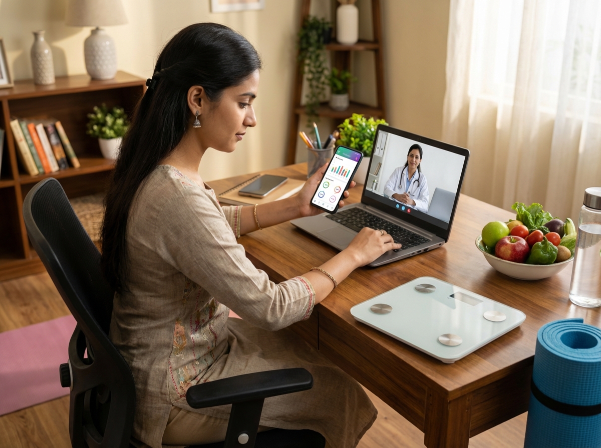 PCOS and Women’s Health: Getting Support Through Teleconsultations in India