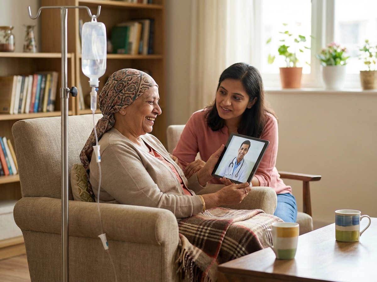 Tele-Oncology: Cancer Care from the Comfort of Home in India