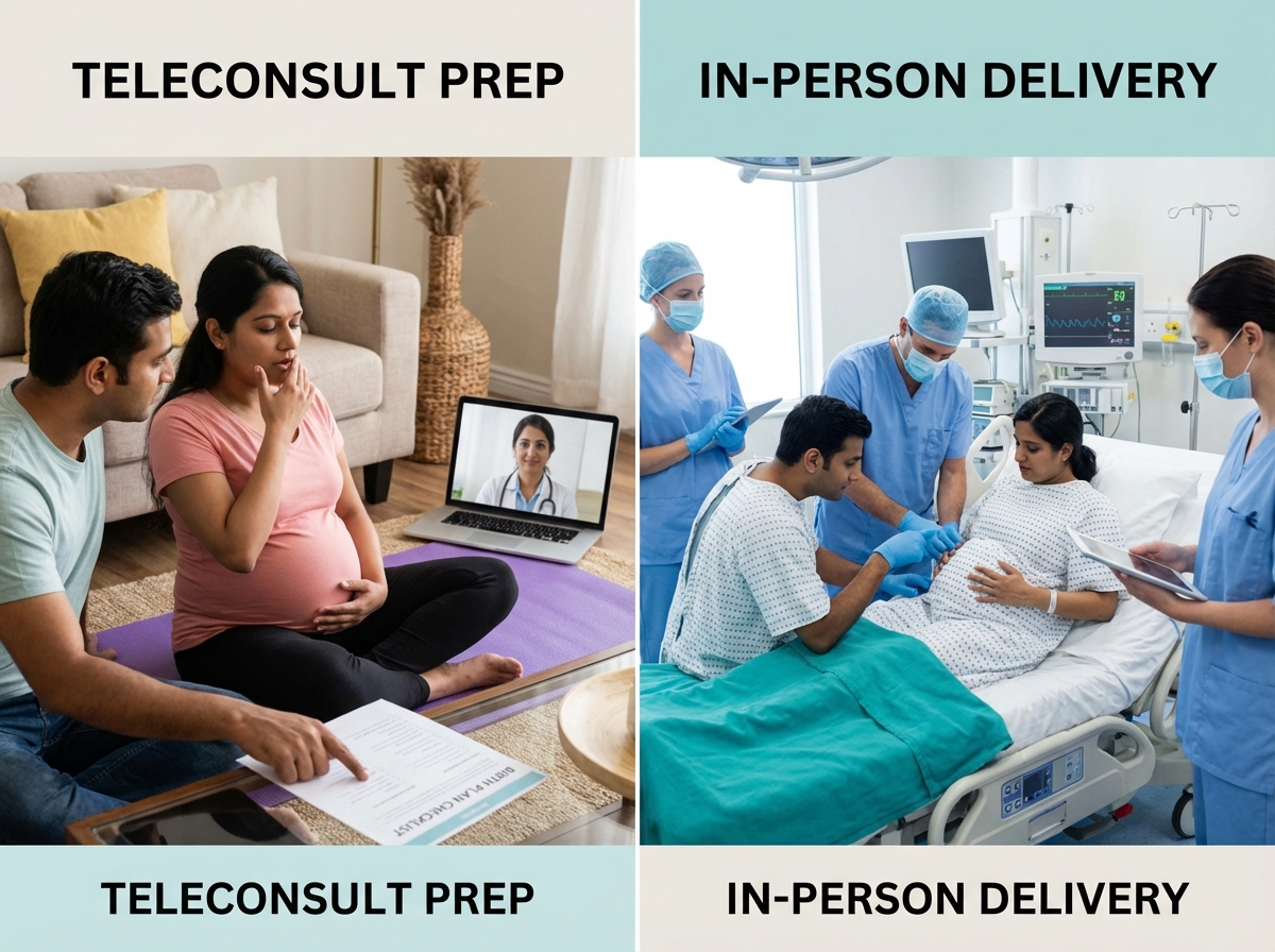 Preparing for Delivery: What Teleconsults Can Do and What They Can’t for Expecting Parents
